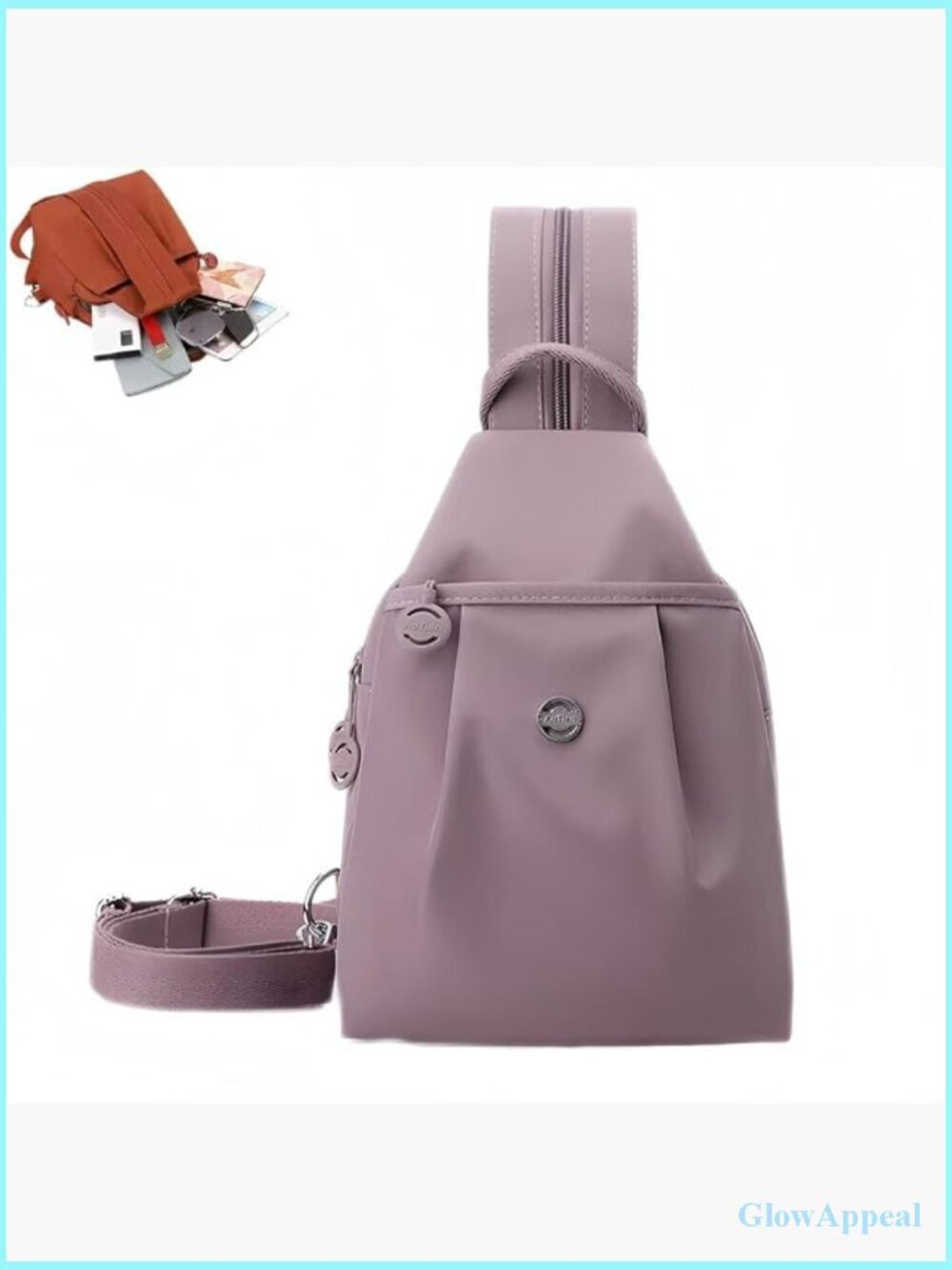 3-in-1 Convertible Backpack Purse, Waterproof Anti-Theft Travel Tote,